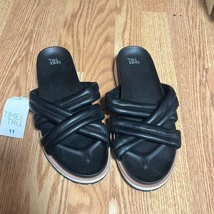 Black Sandals Brand New